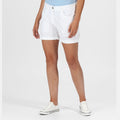 White - Back - Regatta Womens-Ladies Pemma Shorts