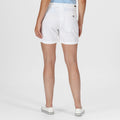 White - Side - Regatta Womens-Ladies Pemma Shorts