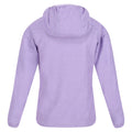 Light Amethyst-White - Lifestyle - Regatta Childrens-Kids Loco Micro-Stripe Hoodie