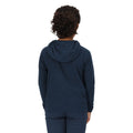 Moonlight Denim-Black - Side - Regatta Childrens-Kids Loco Micro-Stripe Hoodie