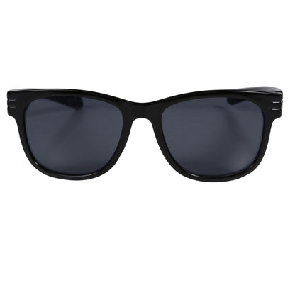 Black - Side - Regatta Mens Sargon Round Sunglasses