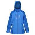 Sonic Blue-Lapis Blue - Front - Regatta Womens-Ladies Calderdale IV Waterproof Jacket