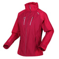 Berry-Pink Potion - Side - Regatta Womens-Ladies Calderdale IV Waterproof Jacket