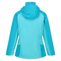 Turquoise-Enamel - Back - Regatta Womens-Ladies Calderdale IV Waterproof Jacket