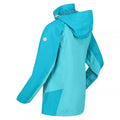Turquoise-Enamel - Lifestyle - Regatta Womens-Ladies Calderdale IV Waterproof Jacket