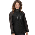 Black-Ash - Side - Regatta Womens-Ladies Calderdale IV Waterproof Jacket