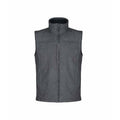 Grey Marl - Front - Regatta Professional Mens Marl Softshell Body Warmer