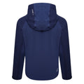 Nightfall Navy-Dark Denim - Back - Dare 2B Childrens-Kids In The Lead II Waterproof Jacket