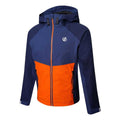 Nightfall Navy-Dark Denim - Side - Dare 2B Childrens-Kids In The Lead II Waterproof Jacket