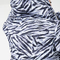 White-Black - Close up - Dare 2B Womens-Ladies Deviation II Zebra Jacket