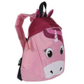 Pink - Side - Regatta Childrens-Kids Roary Animal Unicorn Backpack