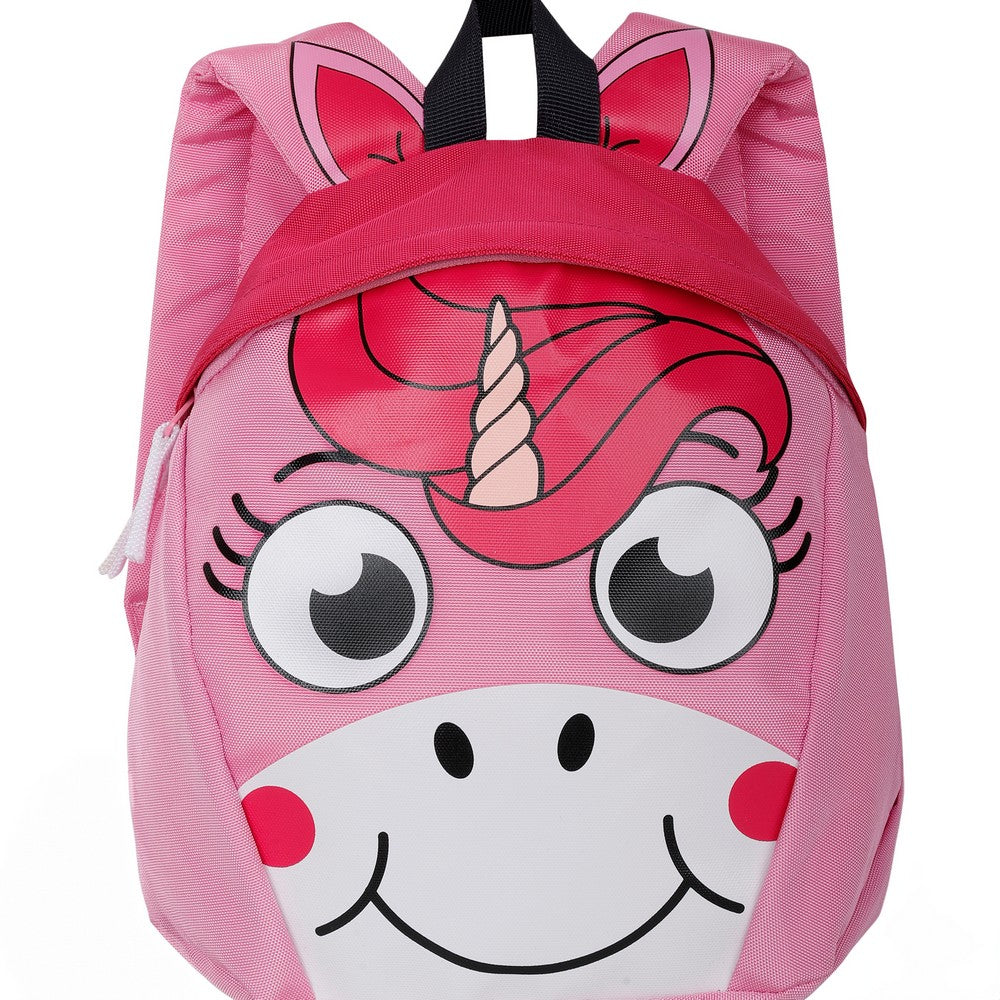 Pink - Lifestyle - Regatta Childrens-Kids Roary Animal Unicorn Backpack