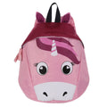 Pink - Front - Regatta Childrens-Kids Roary Animal Unicorn Backpack