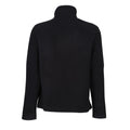 Black - Pack Shot - Regatta Mens Honestly Made Recycled Half Zip Fleece