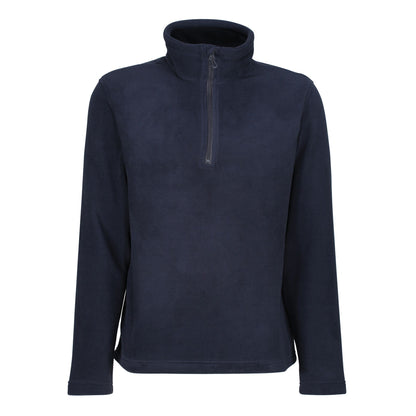 Navy - Front - Regatta Professional Mens Recycled Half Zip Fleece