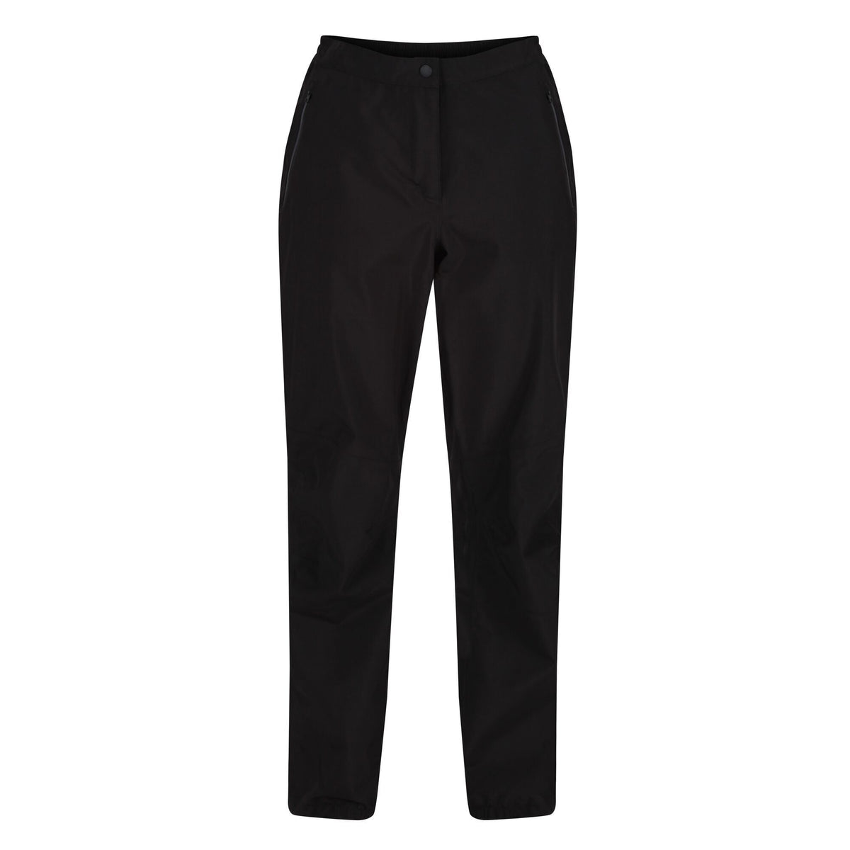 Black - Front - Regatta Womens-Ladies Highton Waterproof Over Trousers