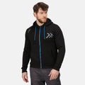 Black - Side - Regatta Mens Tactical Maneuver Hooded Fleece Jacket