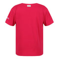 Bright Blush - Side - Regatta Childrens-Kids Peppa Pig Printed Short-Sleeved T-Shirt