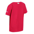 Bright Blush - Pack Shot - Regatta Childrens-Kids Peppa Pig Printed Short-Sleeved T-Shirt