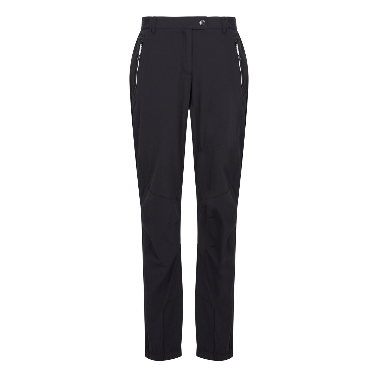 Black - Front - Regatta Womens-Ladies Mountain III Walking Trousers