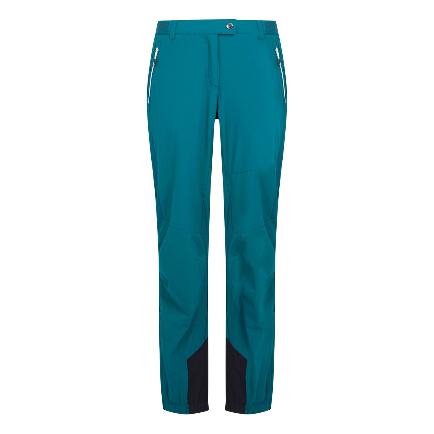 Moroccan Blue - Front - Regatta Womens-Ladies Mountain III Walking Trousers