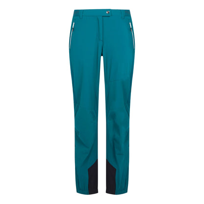 Moroccan Blue - Front - Regatta Womens-Ladies Mountain III Walking Trousers