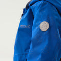 Oxford Blue - Close up - Regatta Childrens-Kids Waterproof Jacket