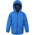 Oxford Blue - Front - Regatta Childrens-Kids Waterproof Jacket