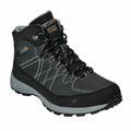 Black-Dark Steel - Front - Regatta Mens Samaris Lite Walking Boots