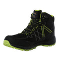 Black-Lime Punch - Close up - Regatta Mens Samaris Lite Walking Boots