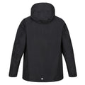 Black - Back - Regatta Mens Calderdale IV Waterproof Softshell Hooded Walking Jacket