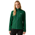 Rainforest Marl - Side - Regatta Womens-Ladies Connie V Softshell Walking Jacket