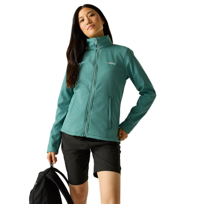 Ivy Moss - Lifestyle - Regatta Womens-Ladies Connie V Softshell Walking Jacket