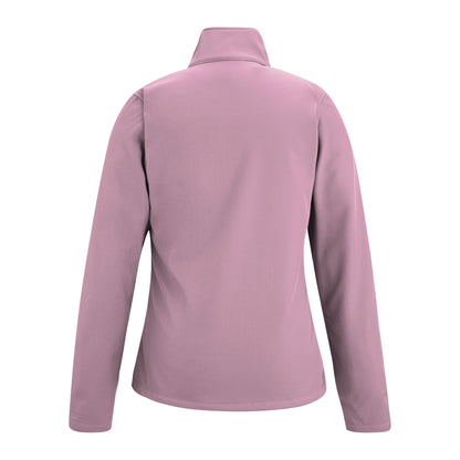 Powder Lilac - Back - Regatta Womens-Ladies Connie V Softshell Walking Jacket
