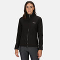 Black - Lifestyle - Regatta Womens-Ladies Connie V Softshell Walking Jacket