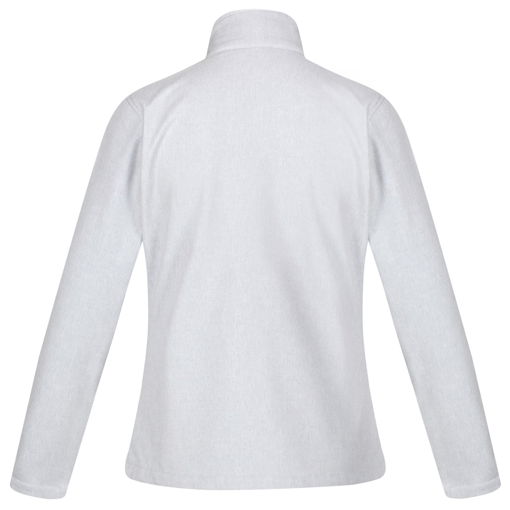 Black - Close up - Regatta Womens-Ladies Connie V Softshell Walking Jacket
