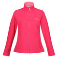 Rethink Pink - Front - Regatta Womens-Ladies Connie V Softshell Walking Jacket