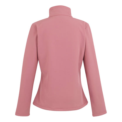 Dusty Rose - Back - Regatta Womens-Ladies Connie V Softshell Walking Jacket