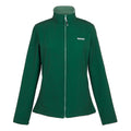Rainforest Marl - Front - Regatta Womens-Ladies Connie V Softshell Walking Jacket