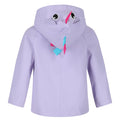 Lilac - Back - Regatta Childrens-Kids Unicorn Waterproof Jacket