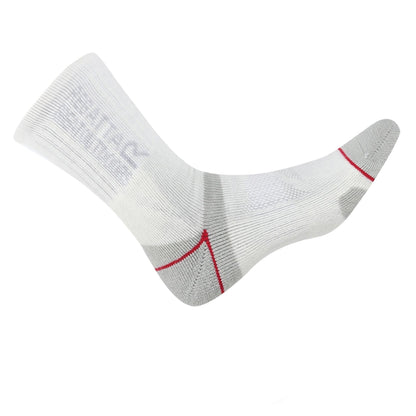 Light Steel-White - Lifestyle - Regatta Womens-Ladies Blister Protection II Boot Socks