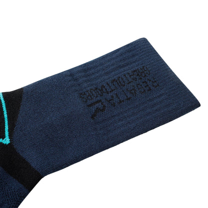 Navy-Aruba Blue - Side - Regatta Womens-Ladies Blister Protection II Boot Socks