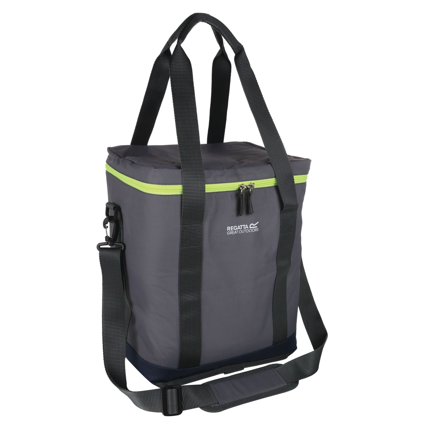 Lead Grey - Front - Regatta Glacio 20L Cooler Bag