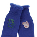 Navy - Back - Regatta Childrens-Kids Peppa Pig Boot Socks (Pack of 2)