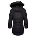 Black - Lifestyle - Dare 2B Girls Striking Hooded Parka