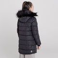 Black - Pack Shot - Dare 2B Girls Striking Hooded Parka