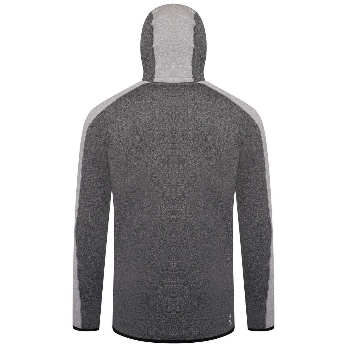 Charcoal-Ash Grey - Back - Dare 2B Mens Guard Up Hooded Midlayer