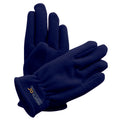 Navy - Front - Regatta Great Outdoors Kids Taz Gloves II