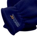 Navy - Side - Regatta Great Outdoors Kids Taz Gloves II