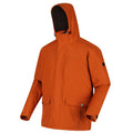 Burnt Umber - Side - Regatta Mens Sterlings III Insulated Waterproof Jacket